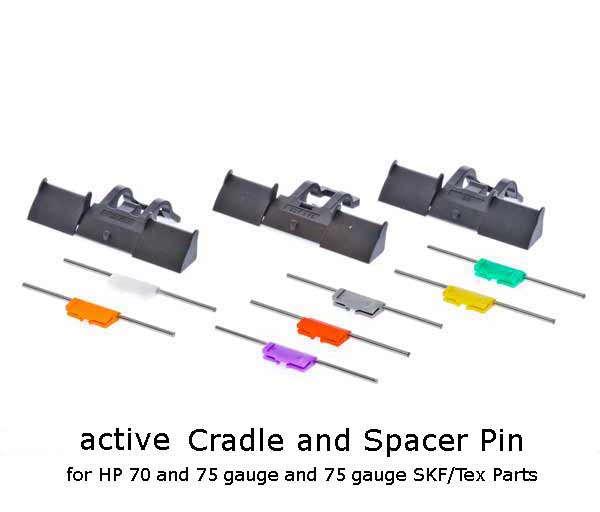 active Cradle and Spacer Pin
